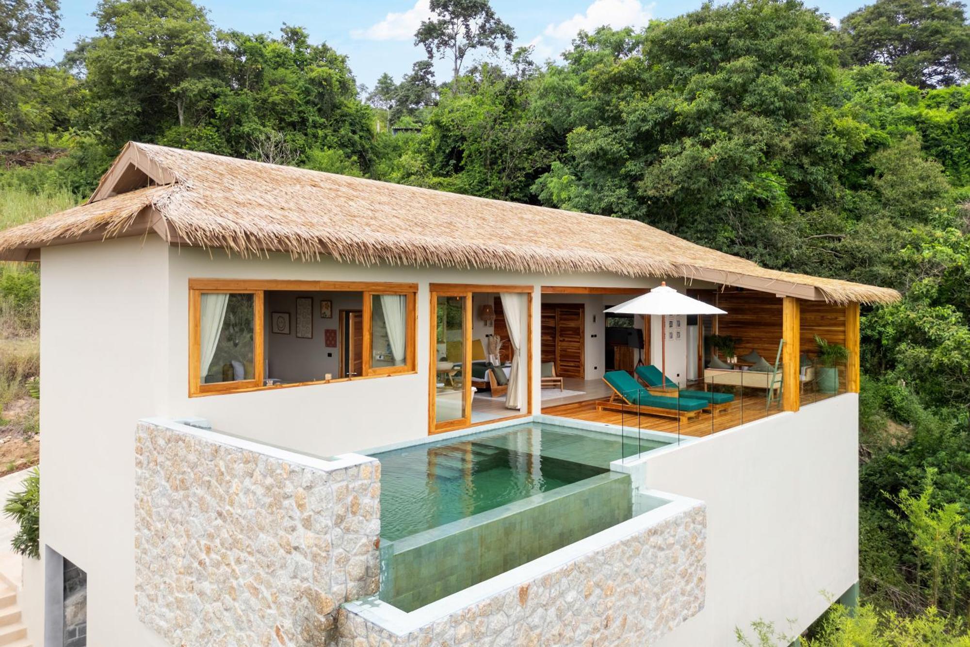 Wild Cottages Elephant Sanctuary Resort Amphoe Koksamui Esterno foto
