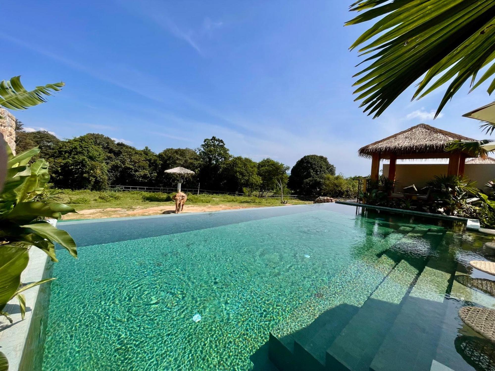 Wild Cottages Elephant Sanctuary Resort Amphoe Koksamui Esterno foto